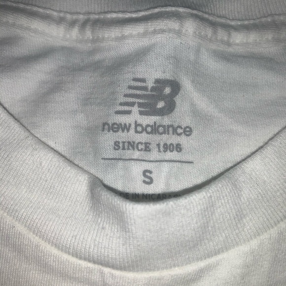 New balance white custom T - Picture 3 of 5